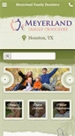 Mobile Screenshot of meyerlandfamilydentistry.com